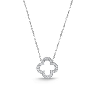 FCPV104_00 Pave Diamond Classic Necklace