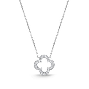 FCPV104_00 Pave Diamond Classic Necklace