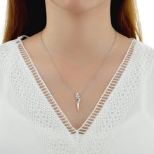 Load image into Gallery viewer, FCVD136_00 "6" Diamond Necklace
