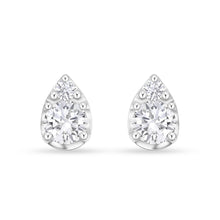 Load image into Gallery viewer, FEBF112_00 Fancy Brilliant Diamond Illusion-setting Earrings
