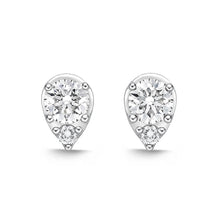 Load image into Gallery viewer, FEBF114_00 Fancy Brilliant Diamond Illusion-setting Earrings
