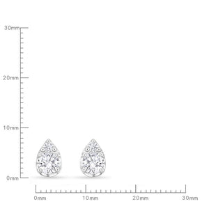 FEBF114_00 Fancy Brilliant Diamond Illusion-setting Earrings