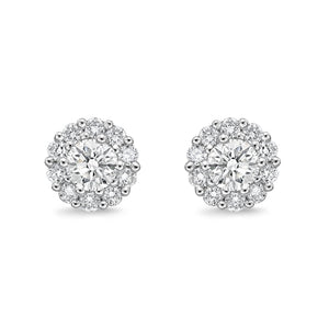 FEBM101_00 Blossom Diamond Studs Earrings