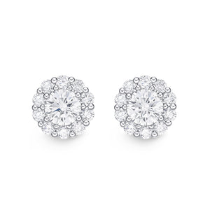 FEBM102_00 Blossom Diamond Studs Earrings