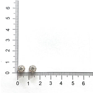 FEBM103_00 Blossom Diamond Studs Earrings