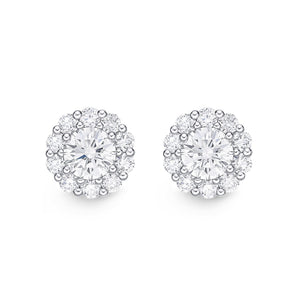 FEBM106_00 Blossom Diamond Studs Earrings