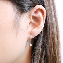 Load image into Gallery viewer, FEBQ110_00 Diamond Bouquets Dangling Earrings
