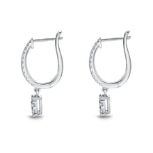 Load image into Gallery viewer, FEBQ114_00 Diamond Bouquets Dangling Earrings
