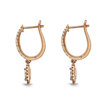 Load image into Gallery viewer, FEBQ118_00 Diamond Bouquets Dangling Earrings
