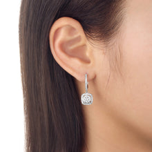 Load image into Gallery viewer, FEBQ118_00 Diamond Bouquets Dangling Earrings
