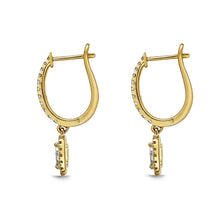 Load image into Gallery viewer, FEBQ119_00 Diamond Bouquets Dangling Earrings
