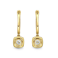 Load image into Gallery viewer, FEBQ119_00 Diamond Bouquets Dangling Earrings
