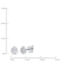 Load image into Gallery viewer, FEBQ121_00 Diamond Bouquets Studs Earrings
