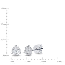 Load image into Gallery viewer, FEBQ123_00 Diamond Bouquets Studs Earrings

