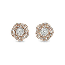 Load image into Gallery viewer, FEBQ127_00 Diamond Bouquets Studs Earrings
