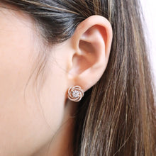 Load image into Gallery viewer, FEBQ127_00 Diamond Bouquets Studs Earrings
