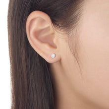 Load image into Gallery viewer, FEBQ128_00 Diamond Bouquets Studs Earrings
