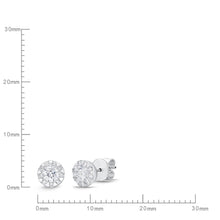 Load image into Gallery viewer, FEBQ129_00 Diamond Bouquets Studs Earrings

