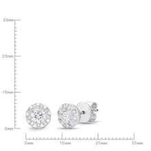 Load image into Gallery viewer, FEBQ131_00 Diamond Bouquets Studs Earrings
