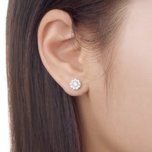 Load image into Gallery viewer, FEBQ131_00 Diamond Bouquets Studs Earrings
