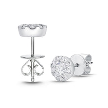 Load image into Gallery viewer, FEBQ132_00 Diamond Bouquets Studs Earrings
