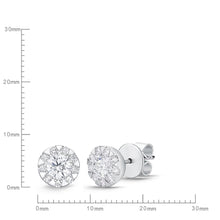 Load image into Gallery viewer, FEBQ132_00 Diamond Bouquets Studs Earrings
