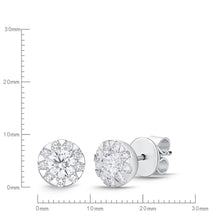 Load image into Gallery viewer, FEBQ133_00 Diamond Bouquets Studs Earrings
