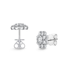 Load image into Gallery viewer, FEBQ160_00 Diamond Bouquets Studs Earrings
