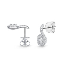 Load image into Gallery viewer, FEBQ161_00 Diamond Bouquets Studs Earrings
