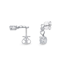 Load image into Gallery viewer, FEBQ165_00 Diamond Bouquets Dangling Earrings
