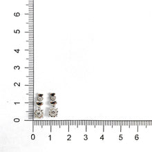 Load image into Gallery viewer, FEBQ165_00 Diamond Bouquets Dangling Earrings
