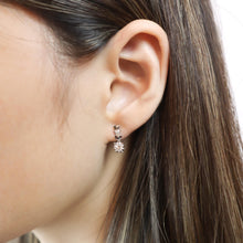 Load image into Gallery viewer, FEBQ165_00 Diamond Bouquets Dangling Earrings
