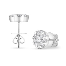 Load image into Gallery viewer, FEBQ193_00 Diamond Bouquets Studs Earrings
