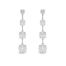 Load image into Gallery viewer, FEBQ195_00 Diamond Bouquets Dangling Earrings
