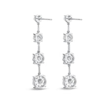 Load image into Gallery viewer, FEBQ195_00 Diamond Bouquets Dangling Earrings
