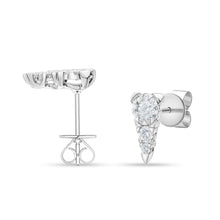 Load image into Gallery viewer, FEBQ208_00 Diamond Bouquets Studs Earrings
