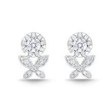 Load image into Gallery viewer, FEBQ307_00 Diamond Bouquets Illusion-setting Earrings
