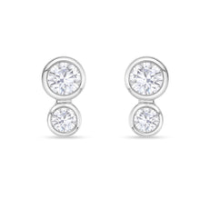 Load image into Gallery viewer, FEBZA03_00 Bezel Studs Earrings
