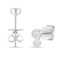 Load image into Gallery viewer, FEBZA03_00 Bezel Studs Earrings
