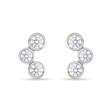 Load image into Gallery viewer, FEBZA04_00 Bezel Studs Earrings
