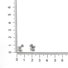 Load image into Gallery viewer, FEBZA04_00 Bezel Studs Earrings
