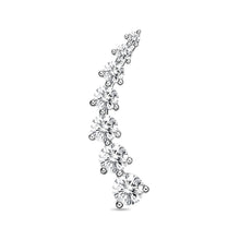 Load image into Gallery viewer, FEDD112_00 Diamond Line Climber Earrings
