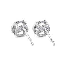 Load image into Gallery viewer, FEDSB05_00 Dancing Diamond Studs Earrings
