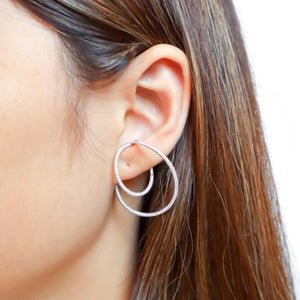 FEEN101_00 Entwined Hoops