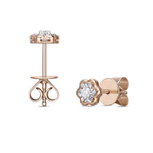 Load image into Gallery viewer, FEFD105_00 My First Diamond Illusion-setting Earrings
