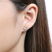 Load image into Gallery viewer, FEFD117_00 My First Diamond Illusion-setting Earrings
