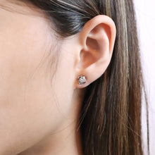 Load image into Gallery viewer, FEFD401_00 My First Diamond Illusion-setting Earrings
