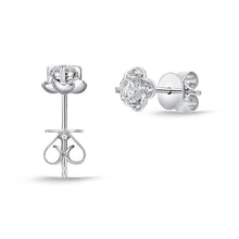 Load image into Gallery viewer, FEFD402_00 My First Diamond Illusion-setting Earrings
