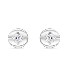 Load image into Gallery viewer, FEFD403_00 My First Diamond Illusion-setting Earrings
