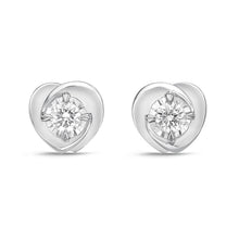 Load image into Gallery viewer, FEFD404_00 My First Diamond Illusion-setting Earrings
